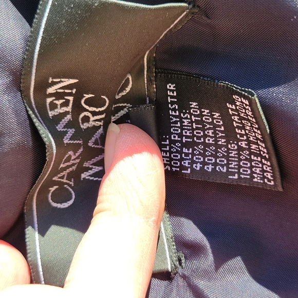 Carmen Marc Valvo Cocktail Dress - Picture 11 of 13